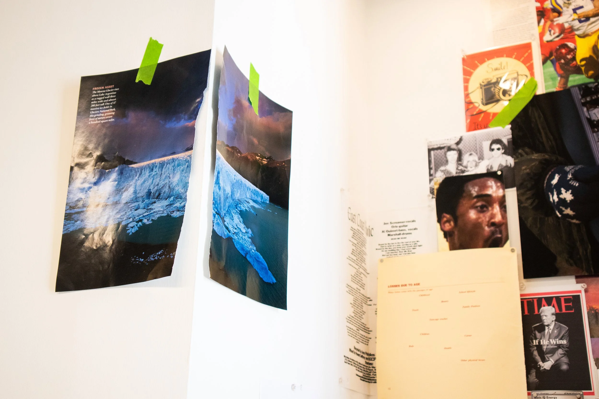 october - november exhibition, "how about next monday" evan bruce