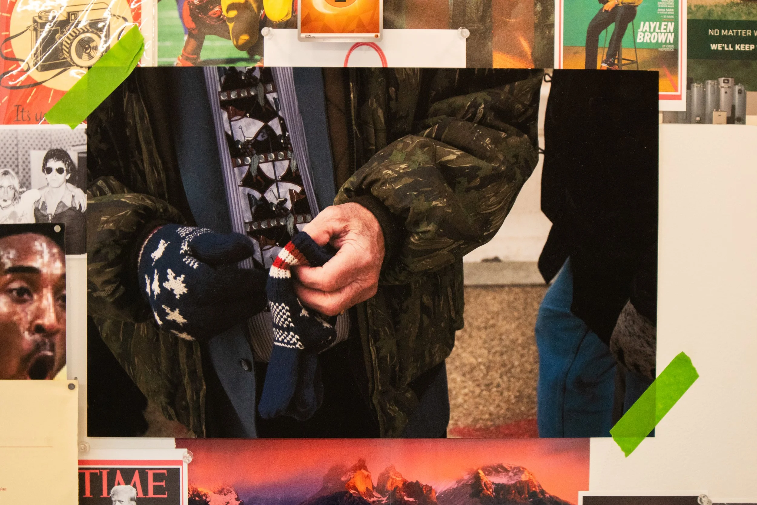 october - november exhibition, "how about next monday" evan bruce