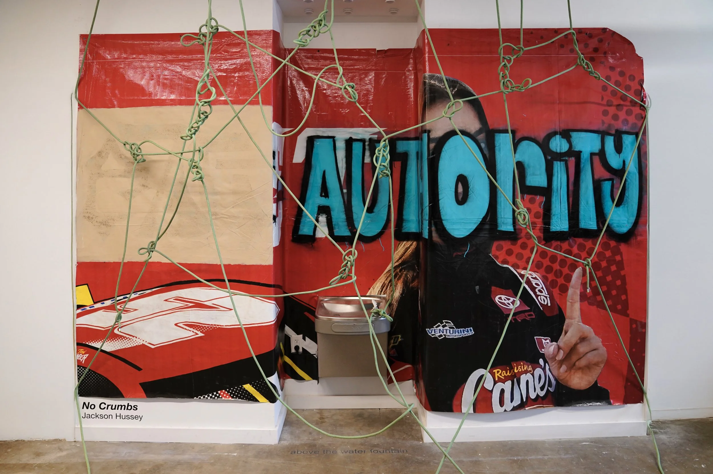 february - march exhibition "no crumbs" jackson hussey