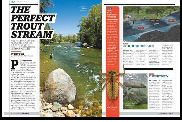 CEO of CFI-Global Fisheries Management Featured in Field & Stream Article on "Perfect Trout Stream"