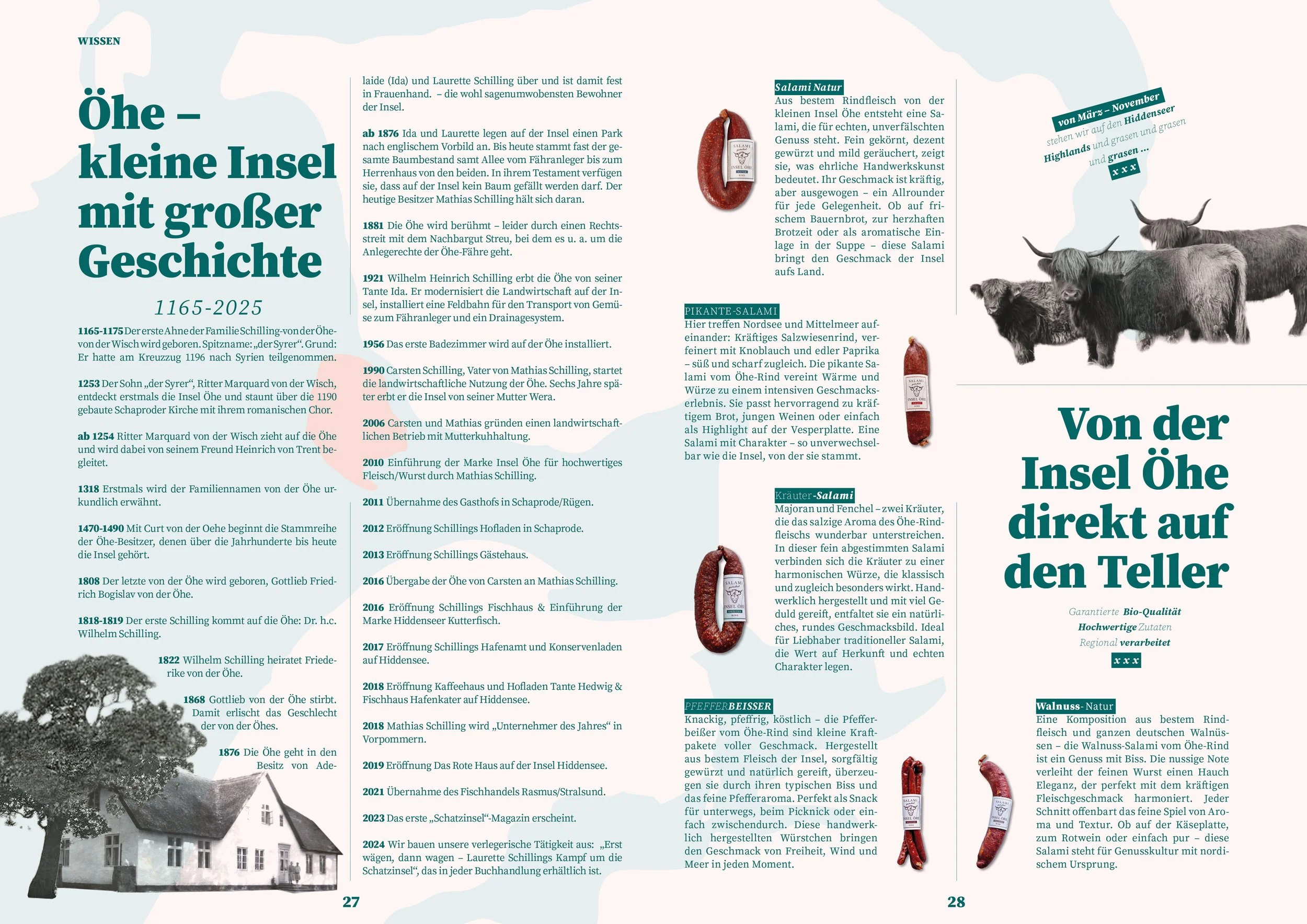 Auszug aus dem Magazin die Schatzinseln