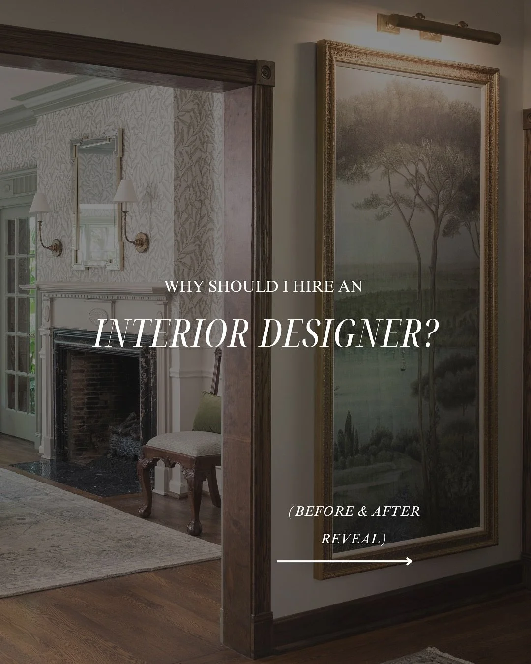 Before &amp; After | Ladue | Home Renovation

If you are wondering, &ldquo;Should I hire an interior designer?&rdquo; or &ldquo;Is it really worth it?&rdquo; 👀
We&rsquo;ll just leave this Before &amp; After right here for you.

Proof that leaving it