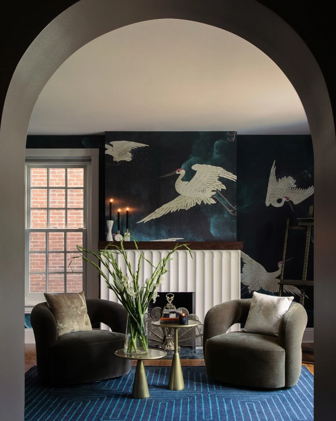 Client- &ldquo; We love eclectic pieces and some bold color, not sure how to bring it all together!&rdquo;

SDG - &ldquo;Not knowing is actually the perfect place to start.&rdquo;

We take what you love and translate it into a refined, intentional de