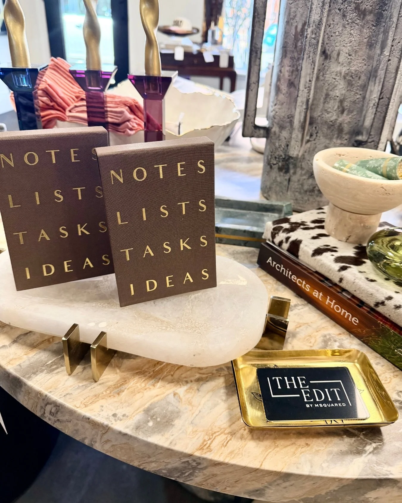 It&rsquo;s Monday and we&rsquo;re in full reset mode.

Out with the winter layers, in with fresh lists, clean spaces, and all the to-dos that come with a new season.

Safe to say we&rsquo;re loving these journals from @editbymsquared for keeping ever