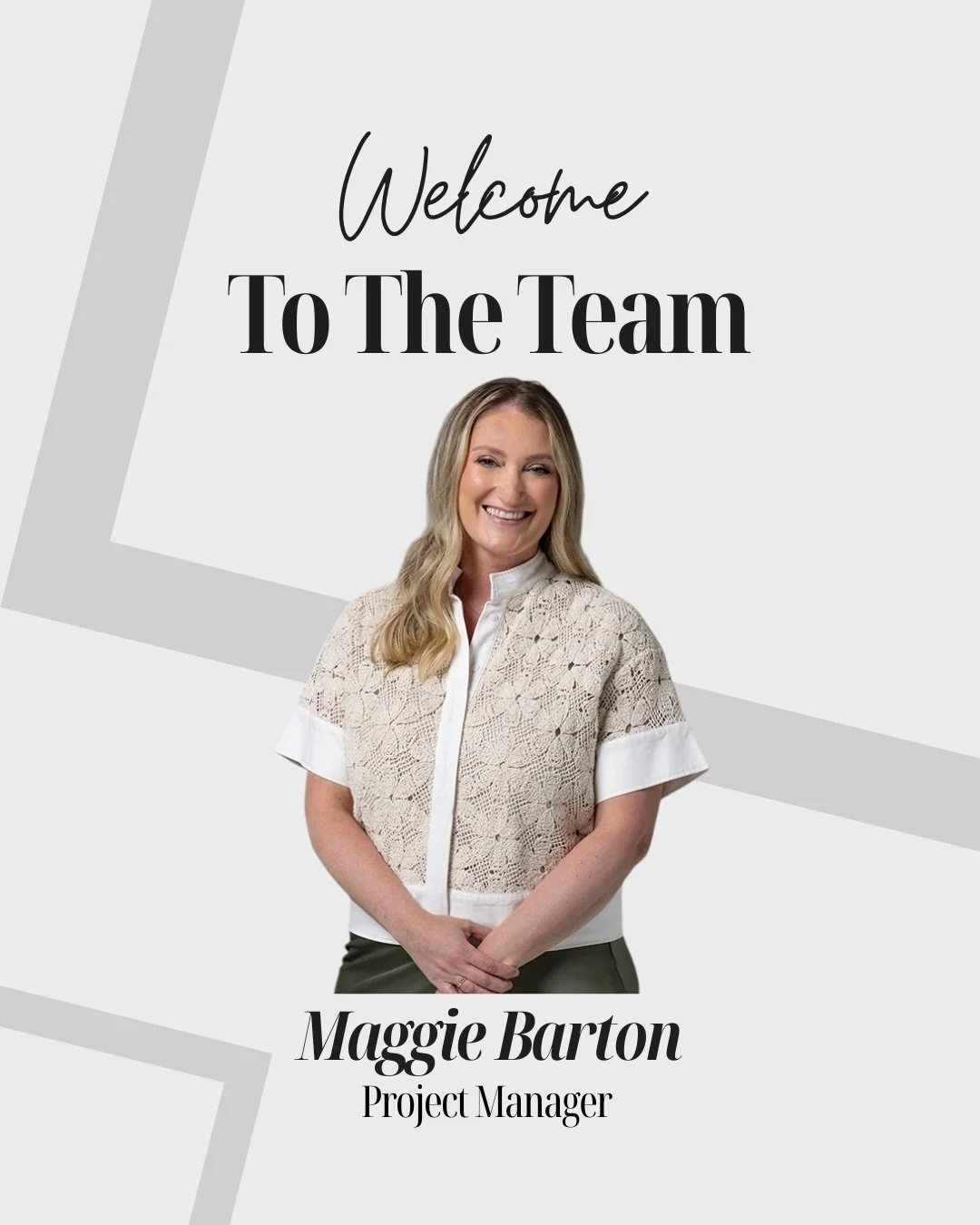 We&rsquo;re thrilled to welcome two new faces to the studio! Each bringing their own unique experience, creativity, and energy to our projects.

Swipe to get to know them and help us give them a warm welcome 🤍