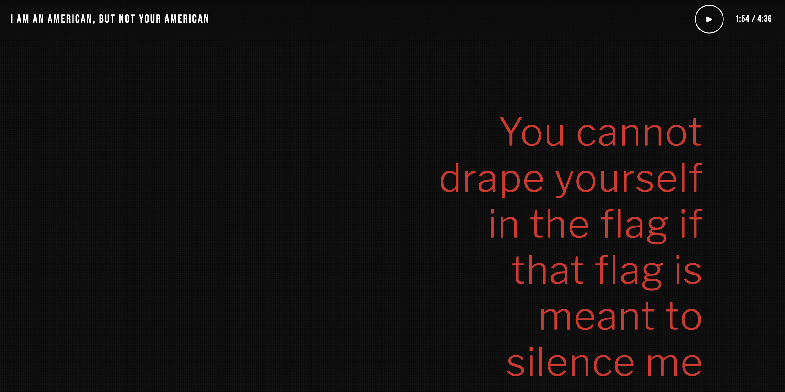 Freedom School: I am an American but Not Your American