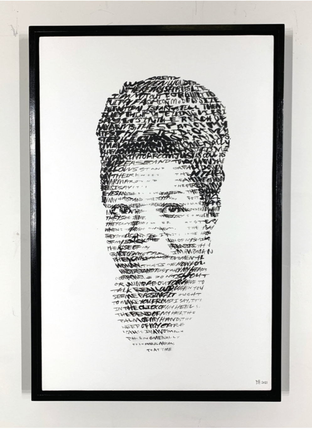 MAYA ANGELOU (Text: ‘Phenomenal Woman’ by Maya Angelou)