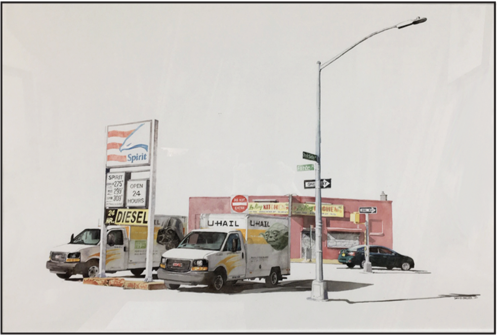 AT THE INTERSECTION OF FORCE ST AND DARK SIDE AVE.