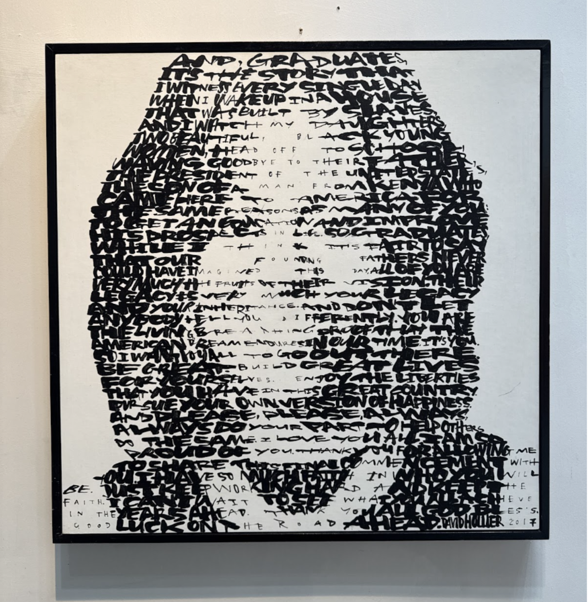 MICHELLE OBAMA (Text from “Commencement Speech at City College of New York”)
