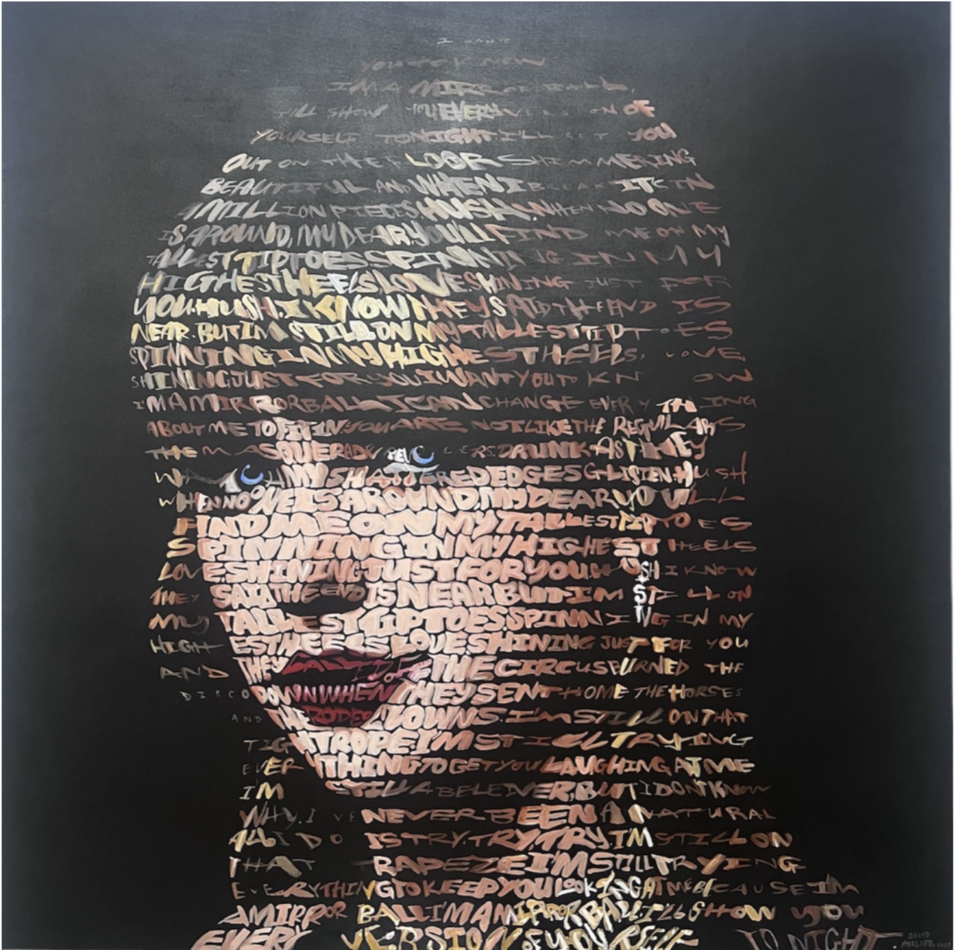 TAYLOR SWIFT (Text: Mirrorball)