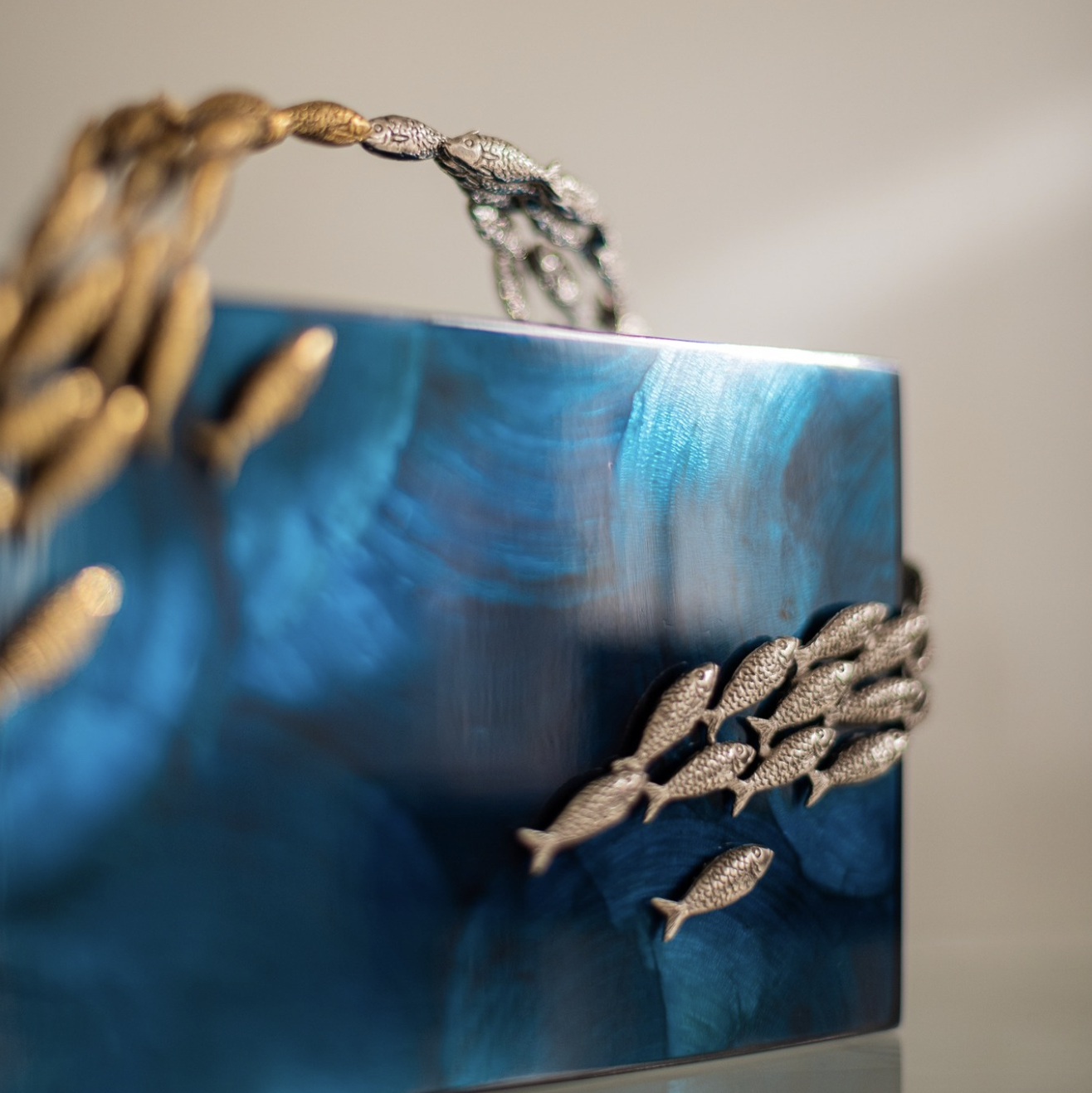 Every single Neil Felipp piece is meticulously handcrafted in Cebu, ensuring that each one is truly one-of-a-kind. Created by local artisans, The Neil Felipp design trademark beautifully combines intricate metal craftsmanship, cutting-edge materials,