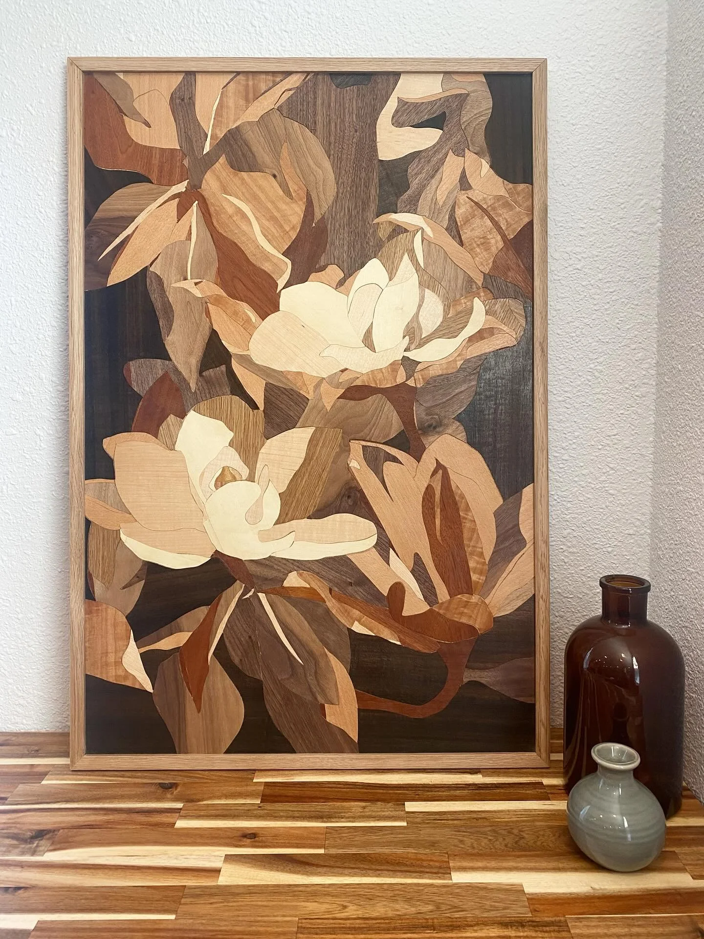 &ldquo;Magnolia Grove&rdquo; - I still remember wandering through a botanical garden and catching the scent of magnolias before I even saw them. The flowers stood out like quiet stars among the leaves - simple, pure, and unforgettable. That moment st