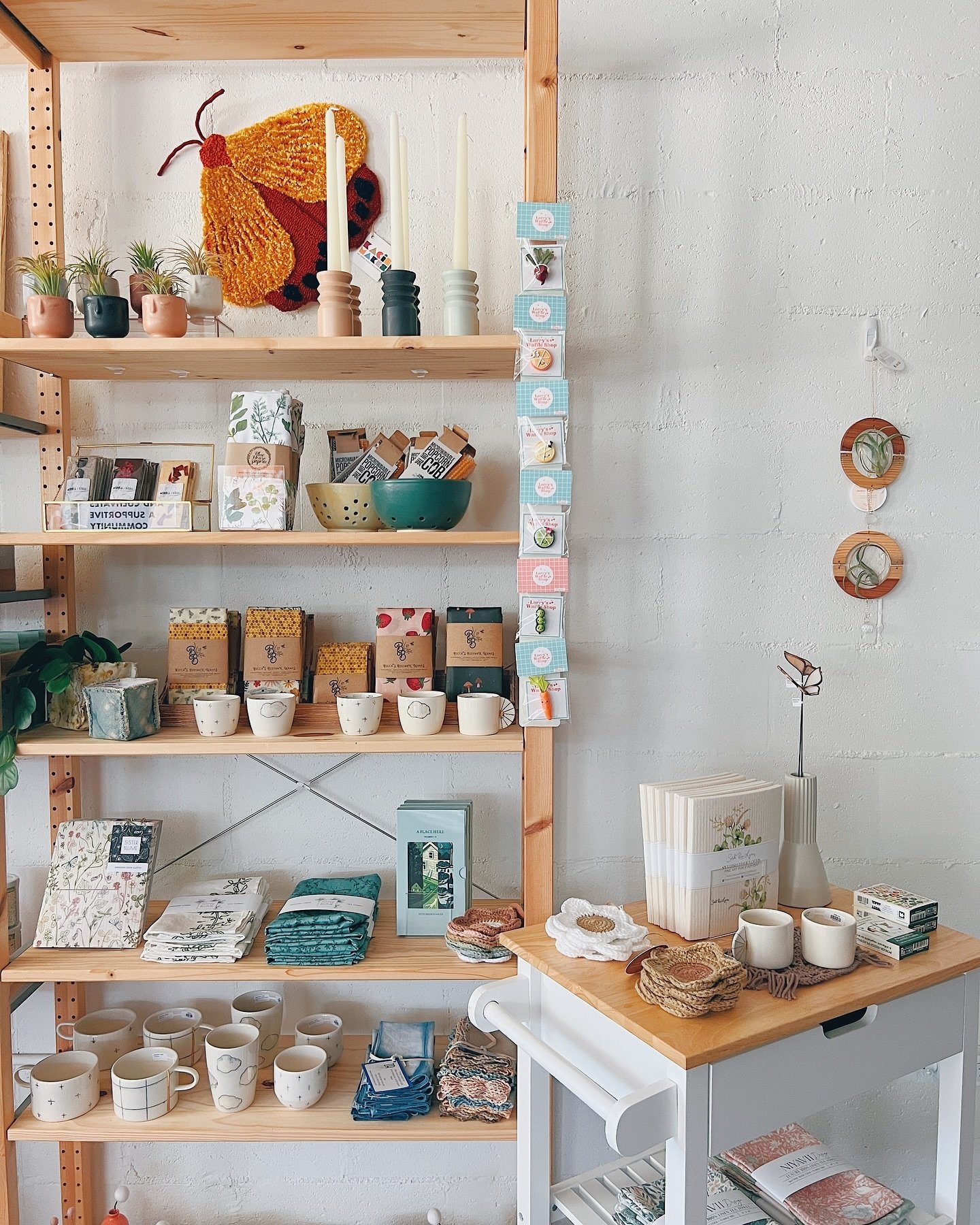 It may be dreary outside, but we&rsquo;ve captured plenty of sunshine in the pop up! Come shop 11am-5pm.

ALL THE DETAILS
🌷The Spring Pop Up Shop will be open weekends from April 19 - May 12. Shop Fridays, Saturdays, and Sundays, 11am-5pm. 
💳 Card 