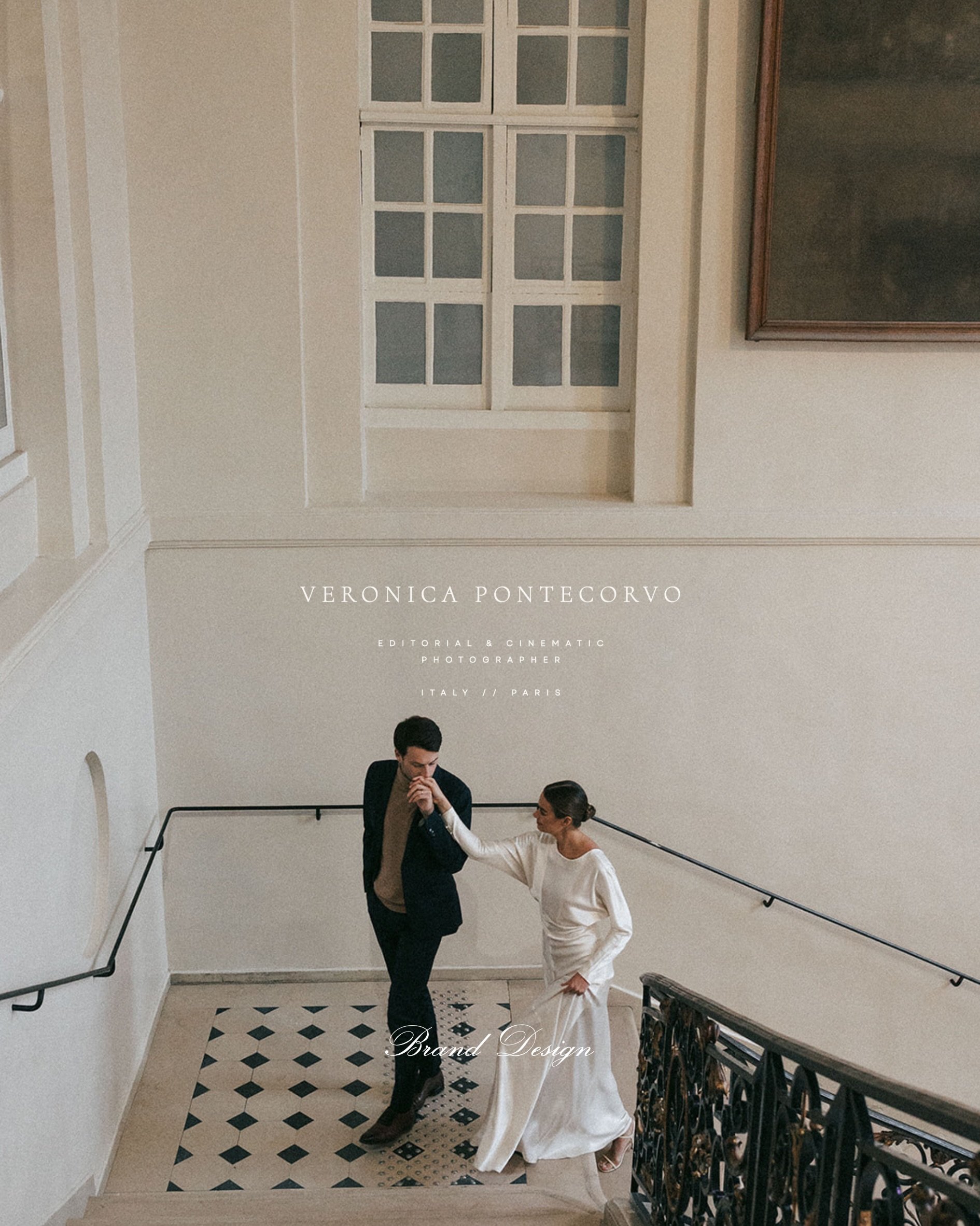 Some identities begin with strategy. Others begin with a feeling.

For @veronicapontecorvo, that feeling lived between Paris and Italy &mdash; cinematic, editorial, and quietly romantic.

We began with atmosphere, shaped the visual direction, and tra