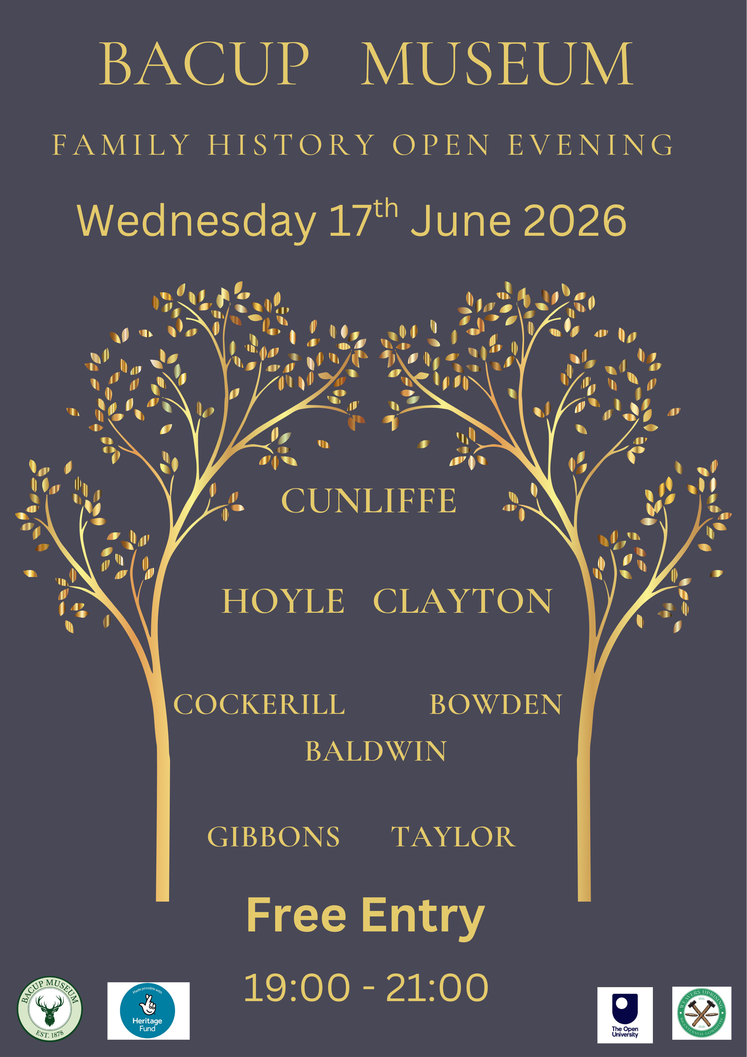 Family History Open Evening 