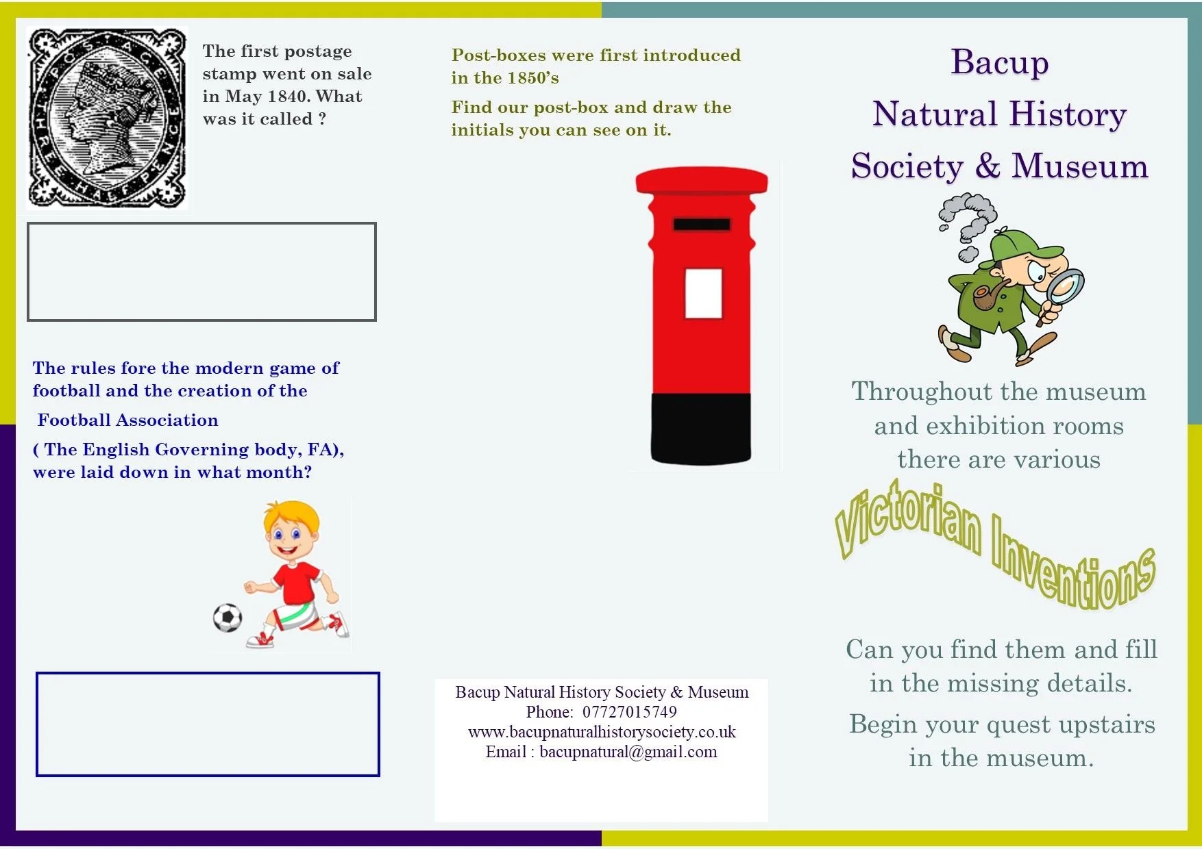 Victorian Inventions Worksheet