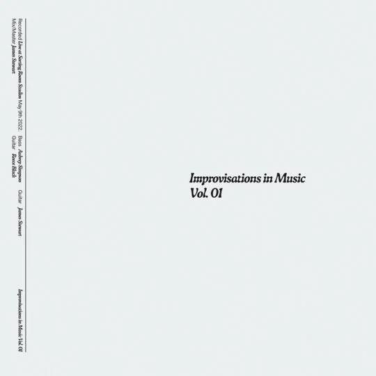 Improvisations In Music Vol 1. By Reece Bluck, Aubrey Simpson & James Stewart