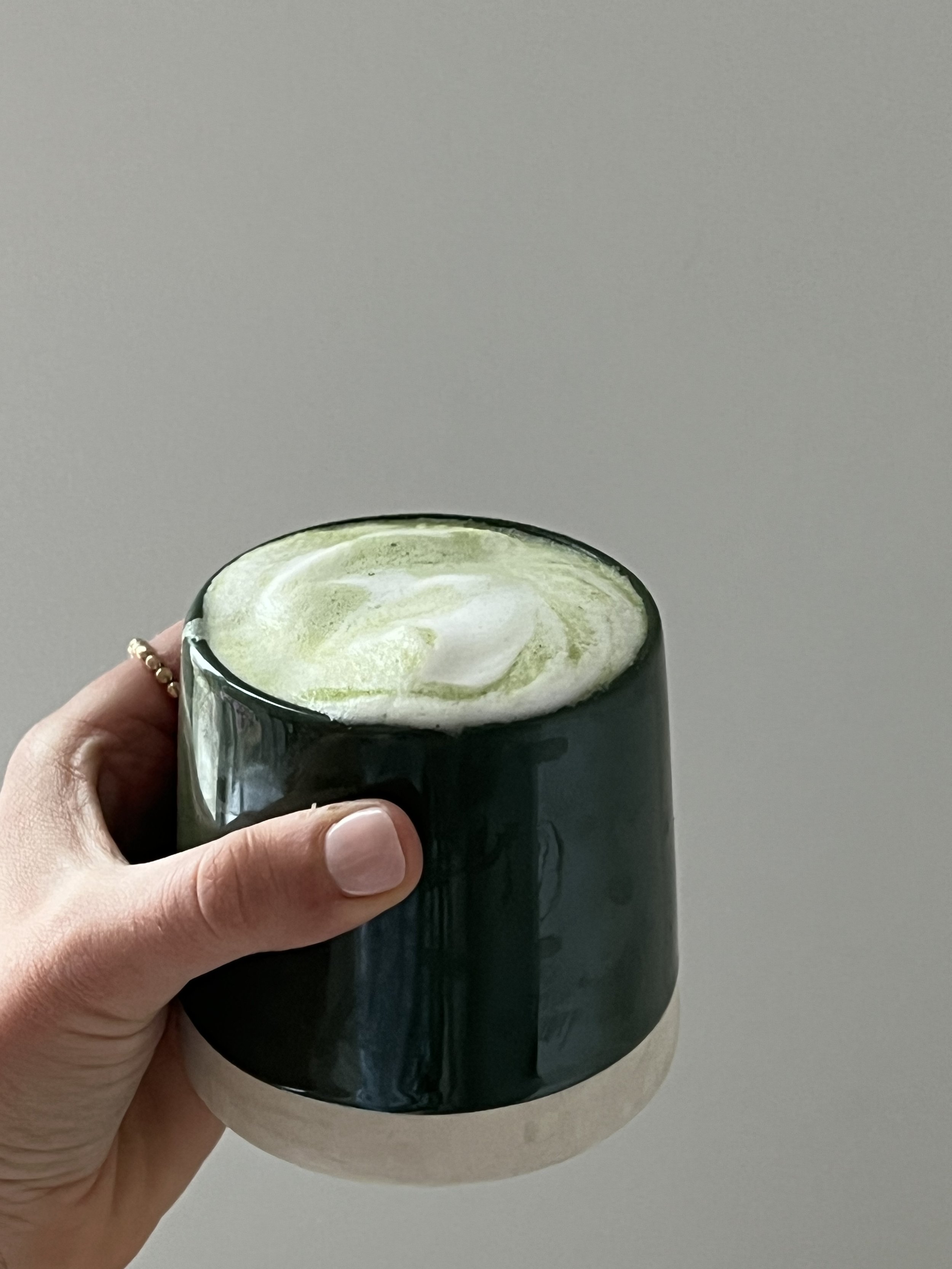 Almond Milk Collagen Matcha Latte