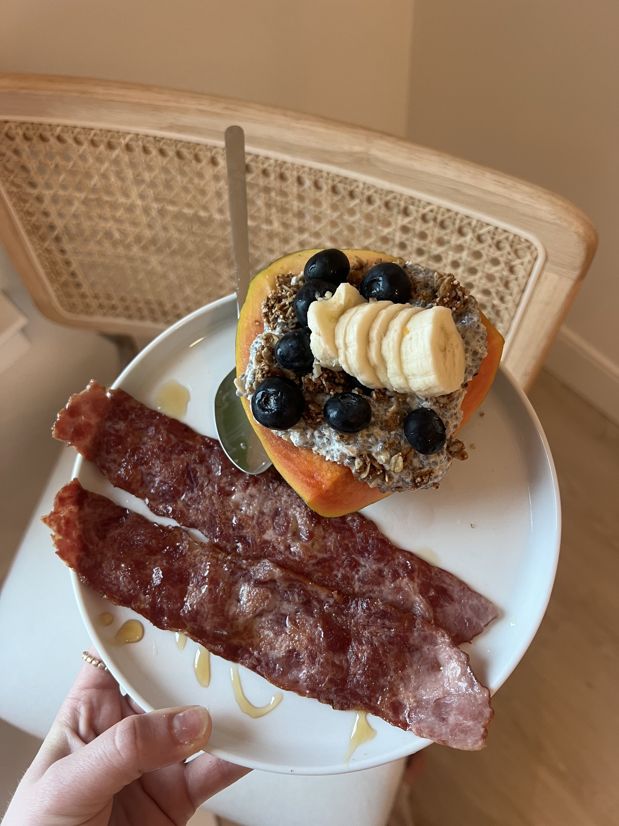Hawaiian Inspired Breakfast Plate