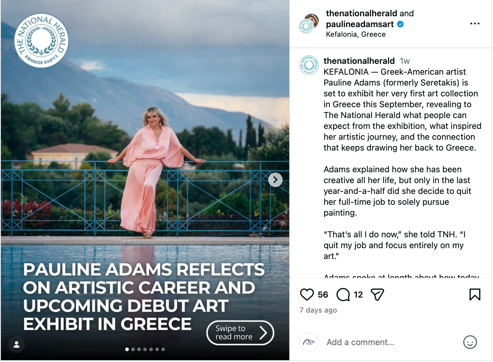 INSTAGRAM FEATURE: @thenationalherald/ May 27, 2026