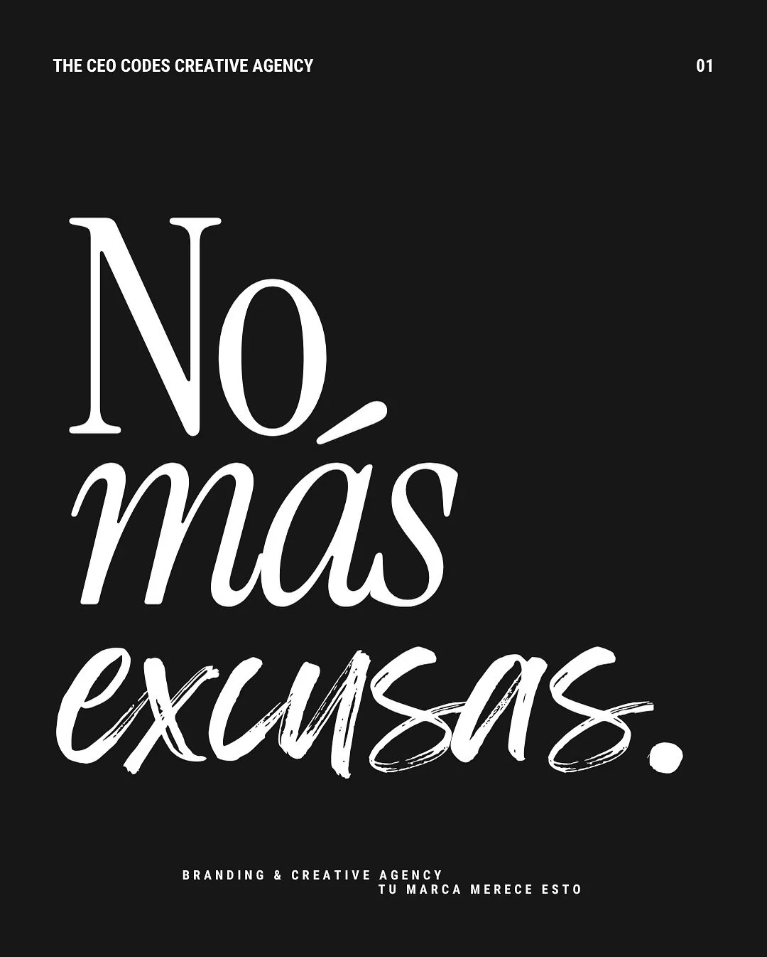 No m&aacute;s excusas.
No m&aacute;s &ldquo;cuando tenga tiempo&rdquo;&hellip;
No m&aacute;s &ldquo;despu&eacute;s de que termine esto&rdquo;&hellip;
No m&aacute;s ideas guardadas en el Notes sin identidad ni presencia.
⠀
El &uacute;ltimo trimestre d