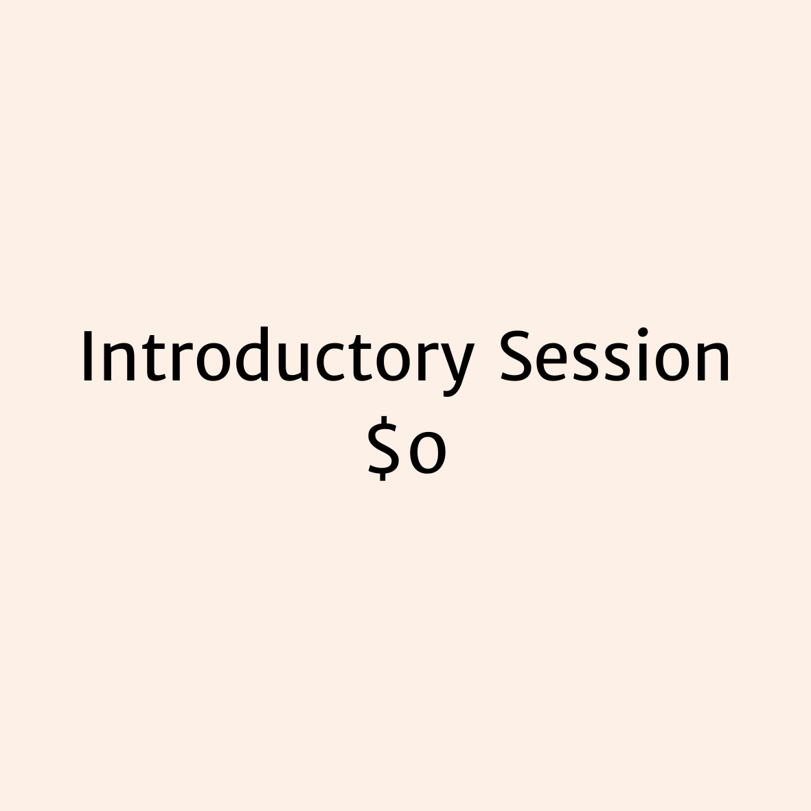 Free 30-Minute Introductory Session