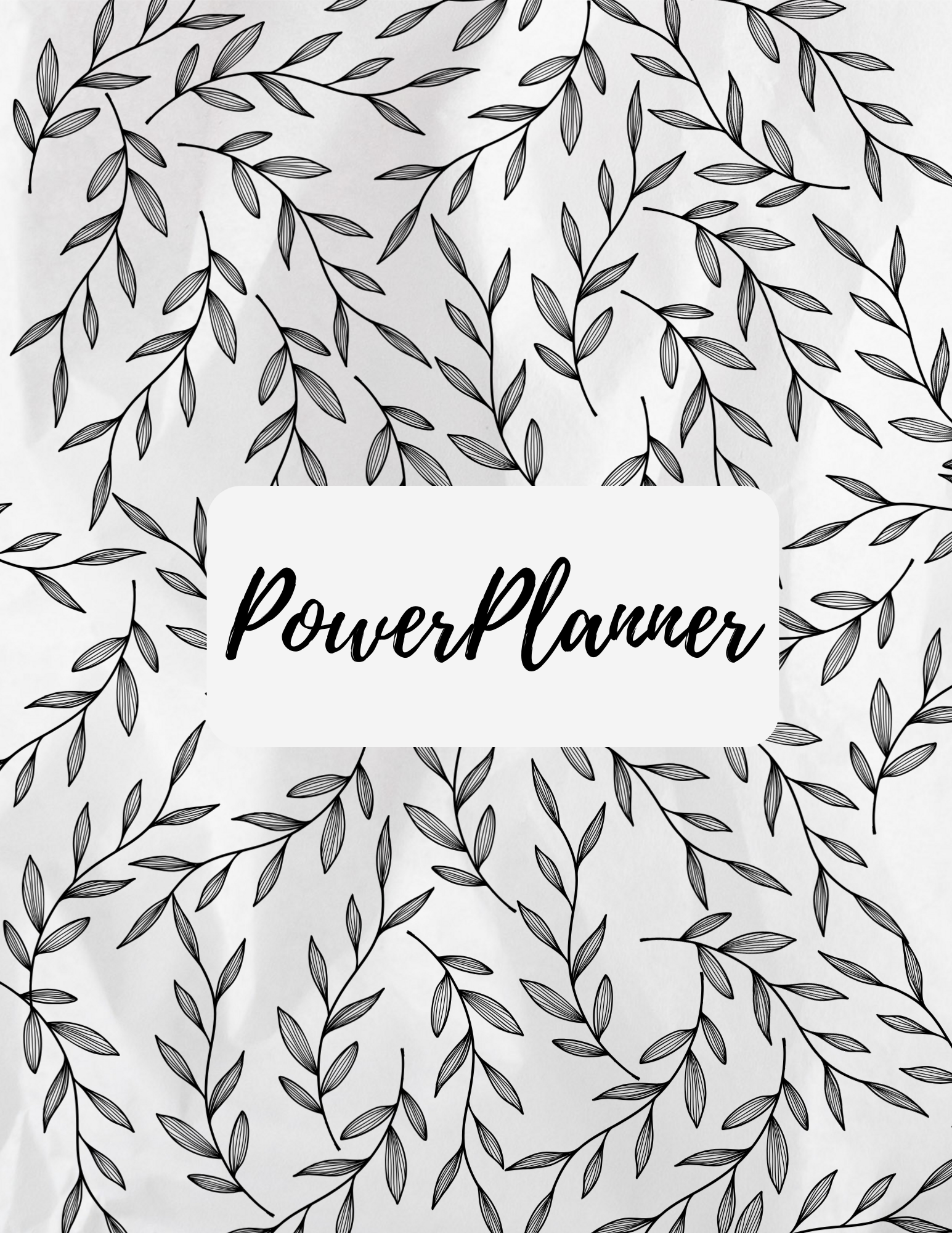 PowerPlanner PRINT