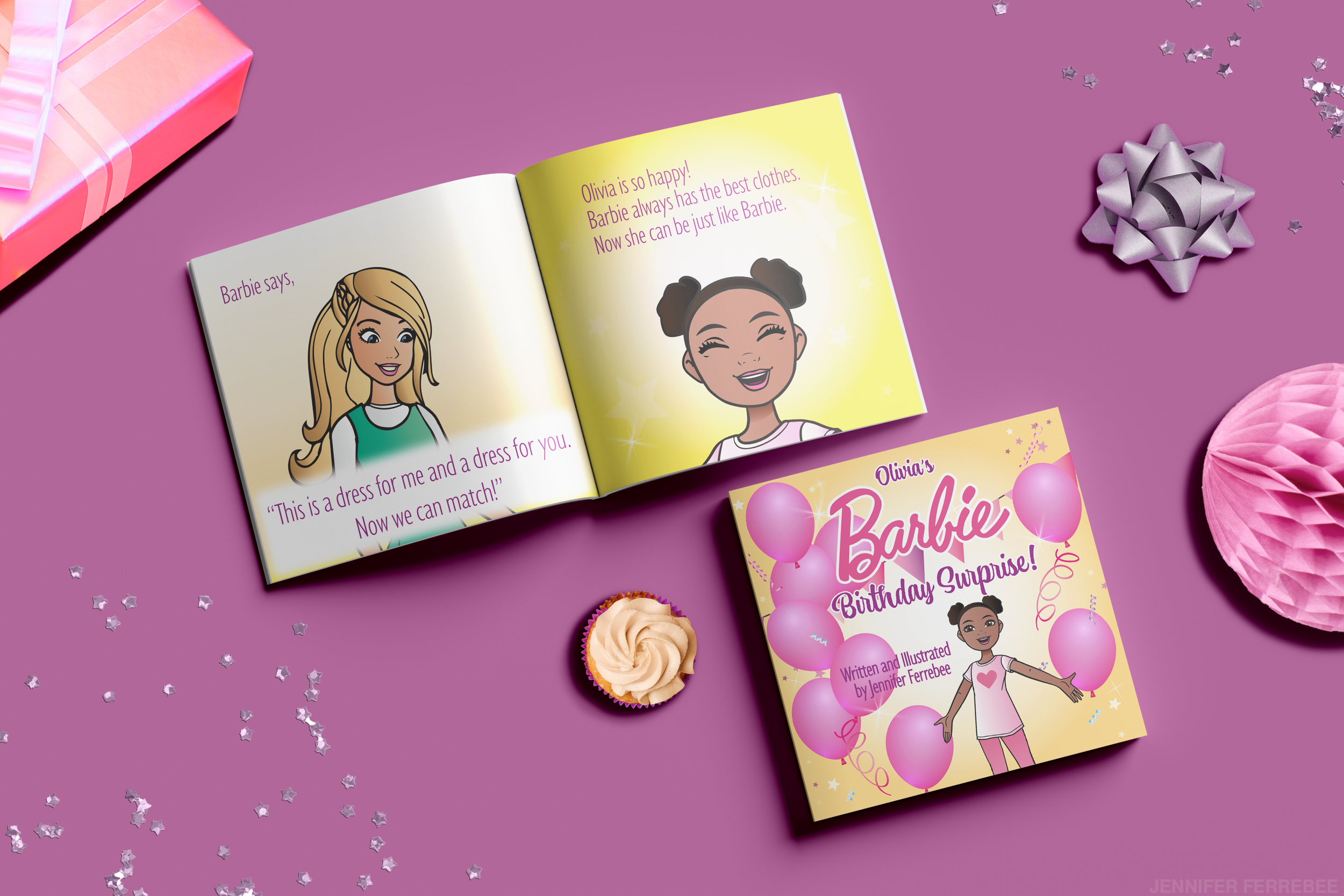 Olivia's Barbie Birthday Surprise