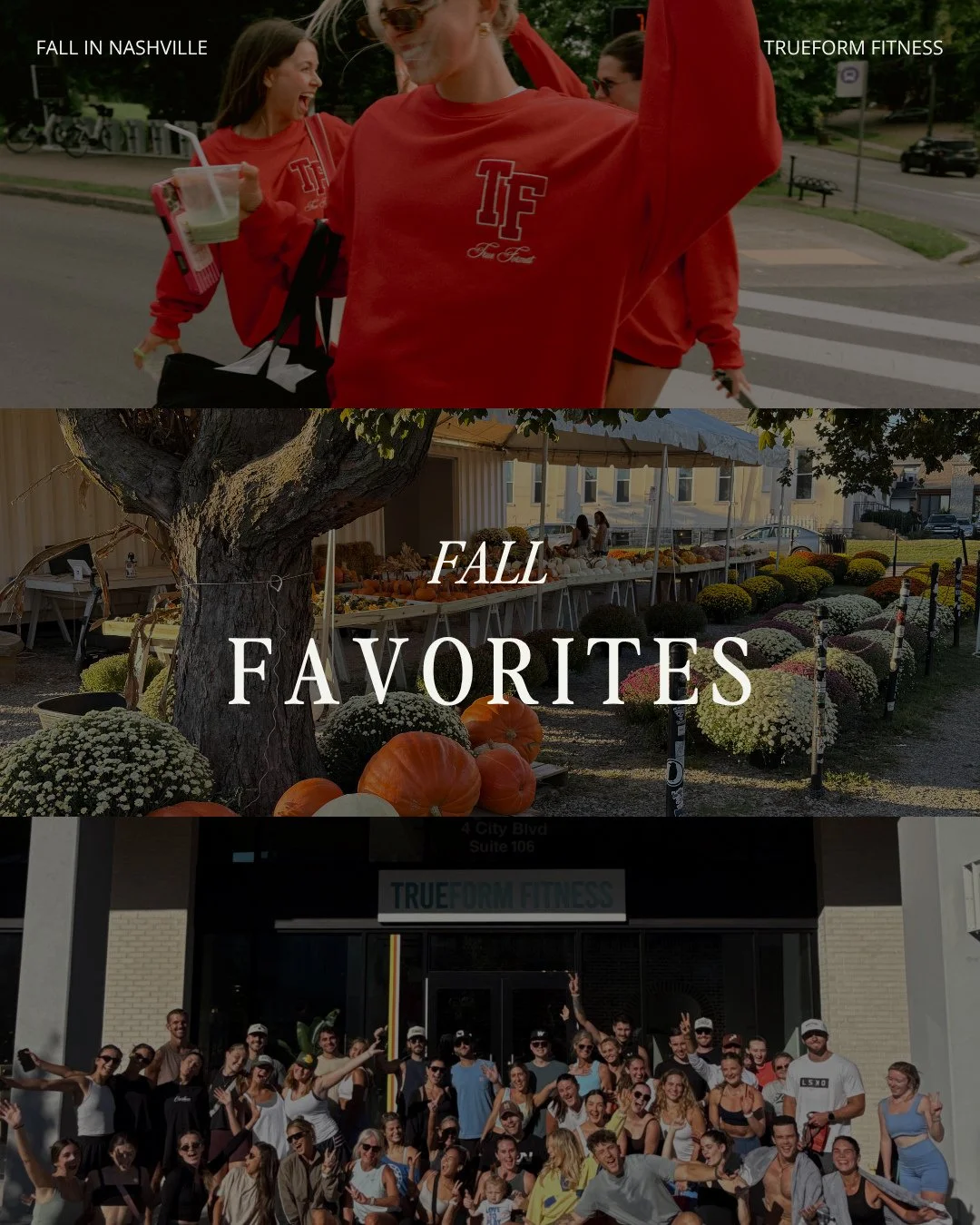 make the most of fall this year - grab your besties, try something new, &amp; make some memories!!!!⁠
⁠
#trueformfitness #lagreefitnessstudio #nashvilletn #franklintn #nashvillelagree #nashvillefitness #workoutmotivation #fallguide #fallnashville