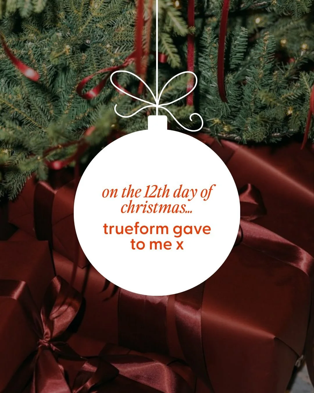 DAY 12: wellness stocking stuffer 🎄⁠
+ class credit⁠
+ protein bar⁠
+ electrolyte drink⁠
⁠
$35 (for a $55 value)!!!! ⁠
⁠
❣️ fill those stockings with some healthy treats ❣️

*ONE DAY ONLY*⁠
⁠
#trueformfitness | #wellnessstockingstuffer | #12daysofch