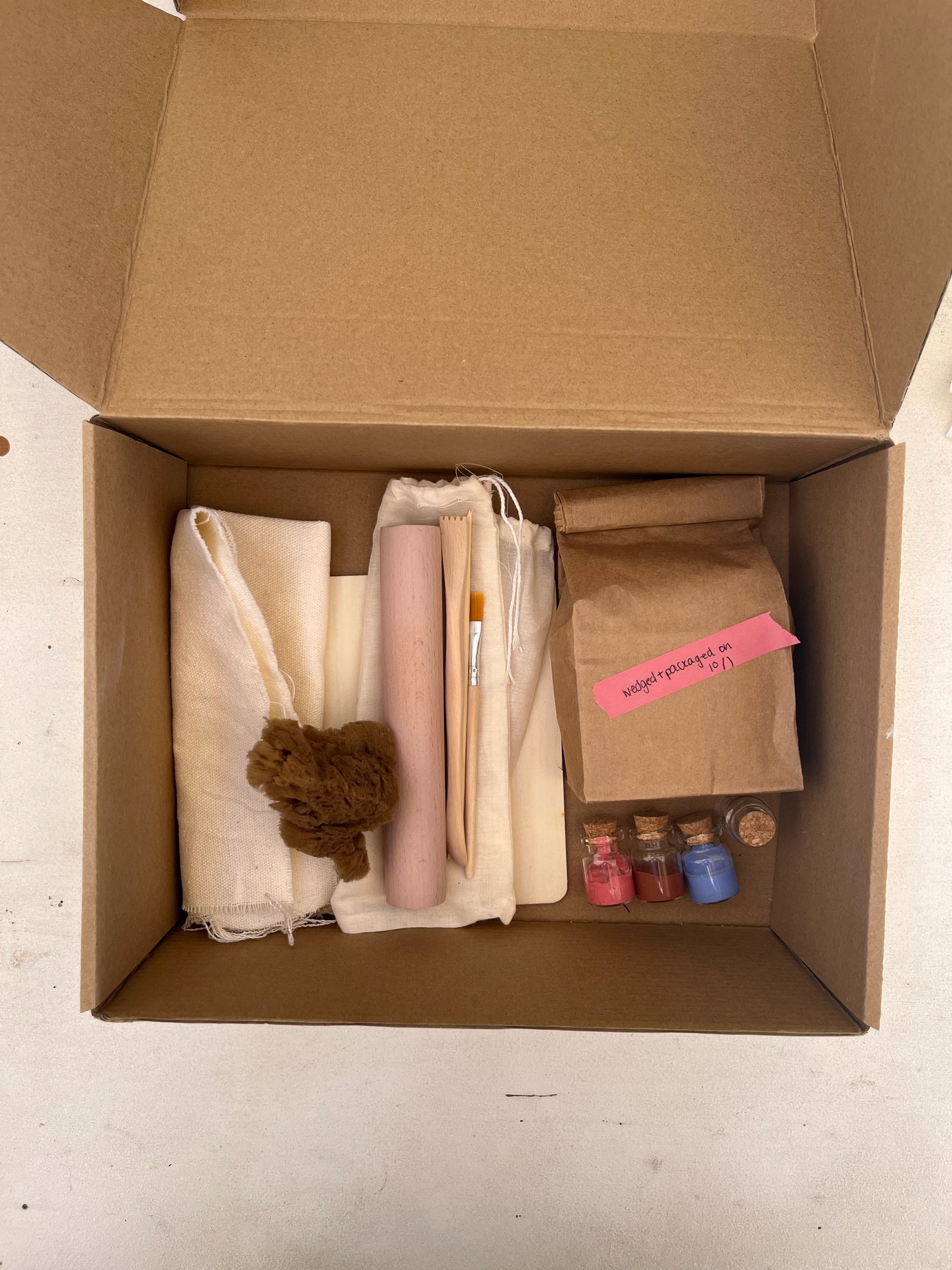 Take home pottery kit
