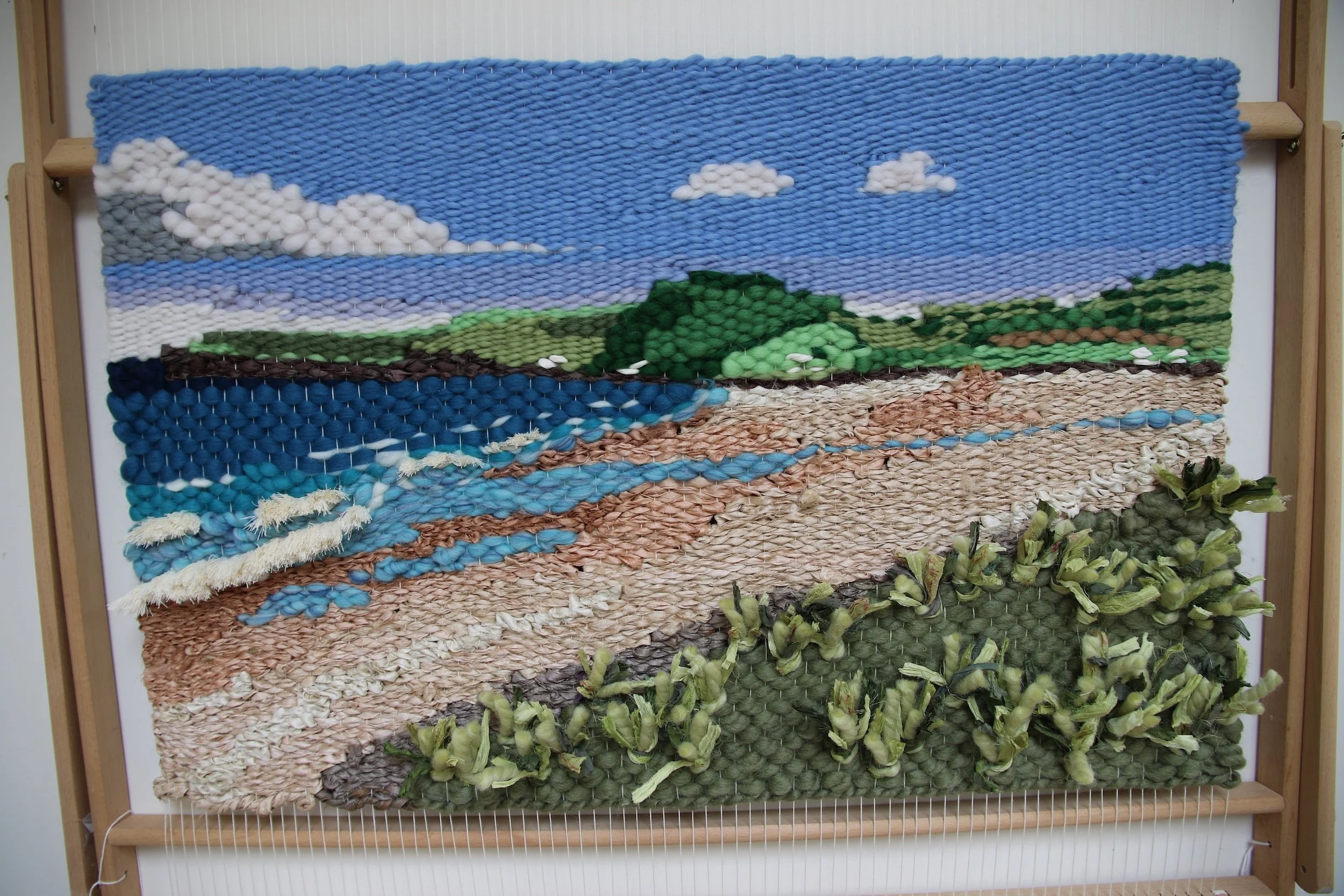 Croyde Bay on loom .JPG