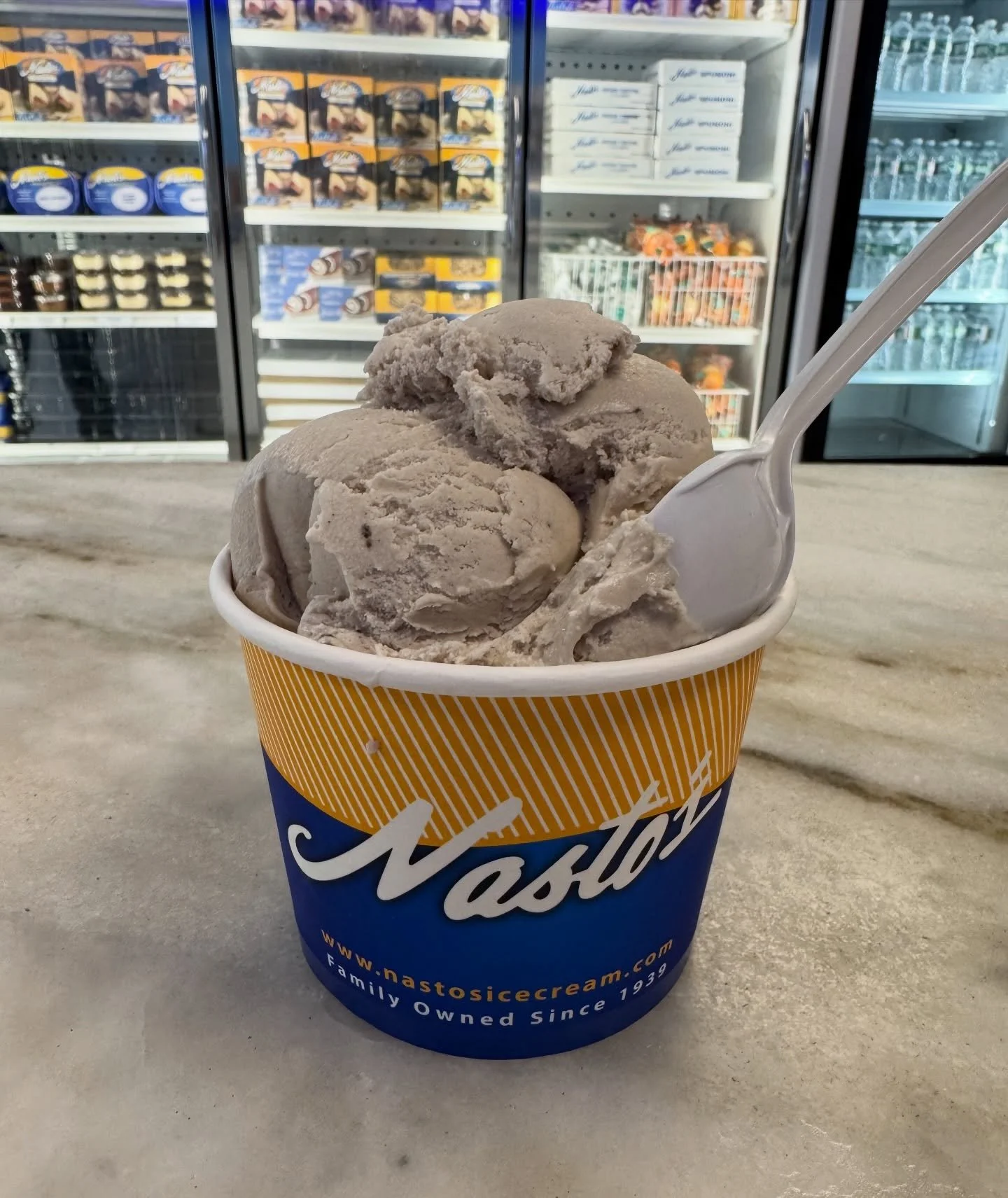 Oatmeal Cookie ice cream🍨 #treatyourself #nationaloatmealcookieday #thursdayvibes #Nastosicecream #nastoswoodbridge