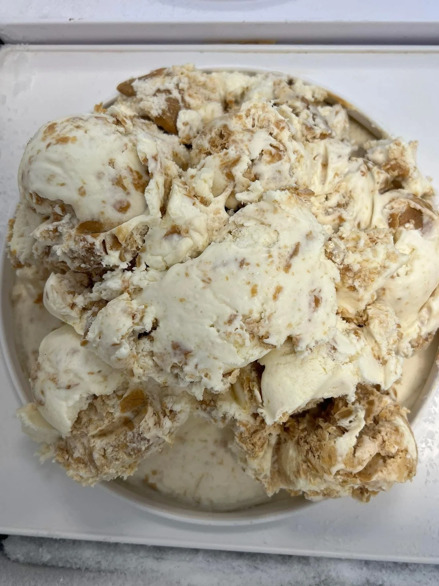 Vanilla Peanut Butter 🍦🥜🤎 #treatyourself #wednesdaymotivation #icecreamlovers #Nastosicecream #nastoswoodbridge