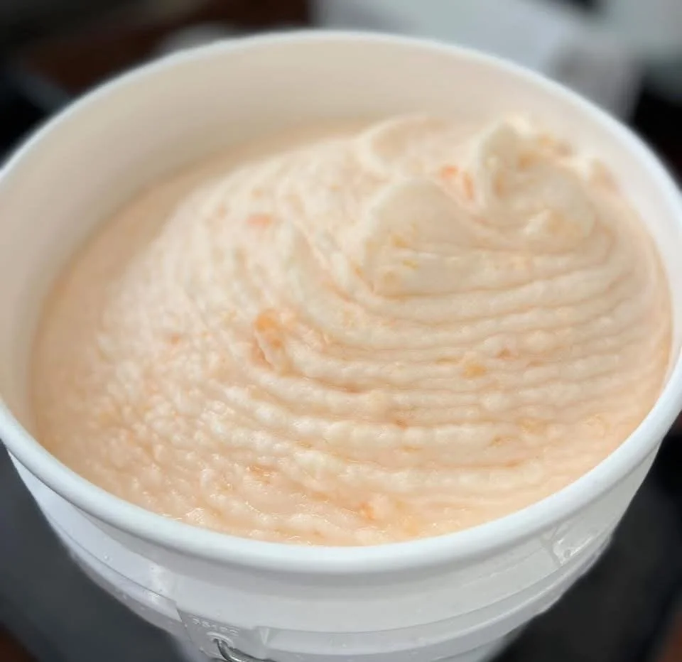 Cantaloupe Italian Ice 🍈🍧✨ #heatwave #may #treatyourself #Nastosicecream #nastoswoodbridge