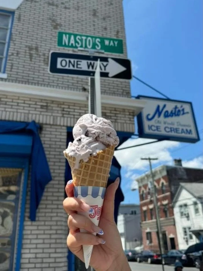 Black Raspberry 🍦 #fridayvibes #nastosway #icecreamlovers #Nastosicecream #nastoswoodbridge