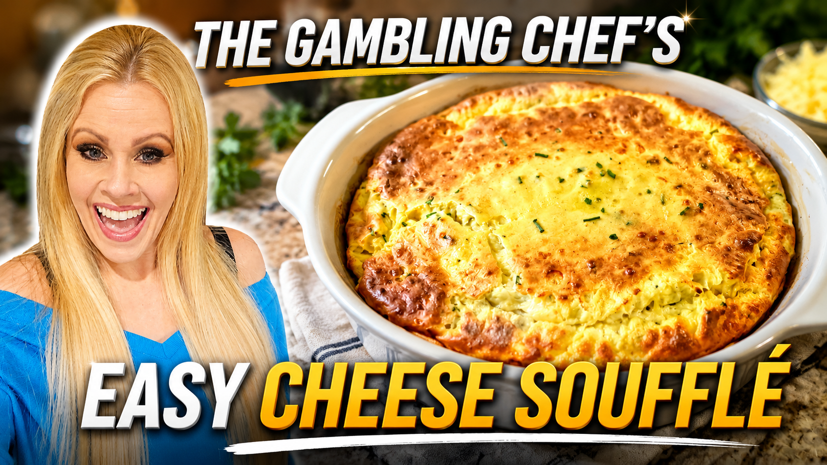 Recipe Video For Easy Cheese Soufflé