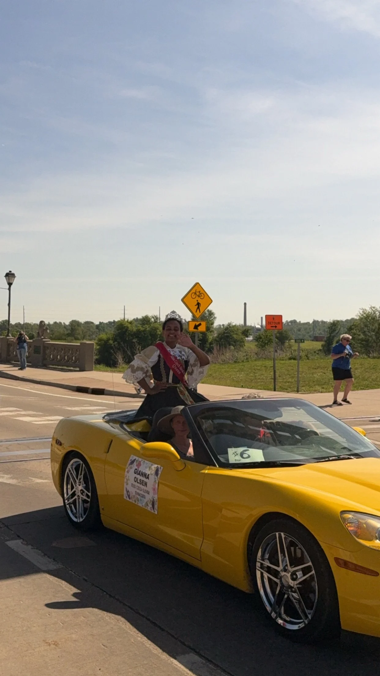 Queen Gianna at Houby Days in Cedar Rapids, IA