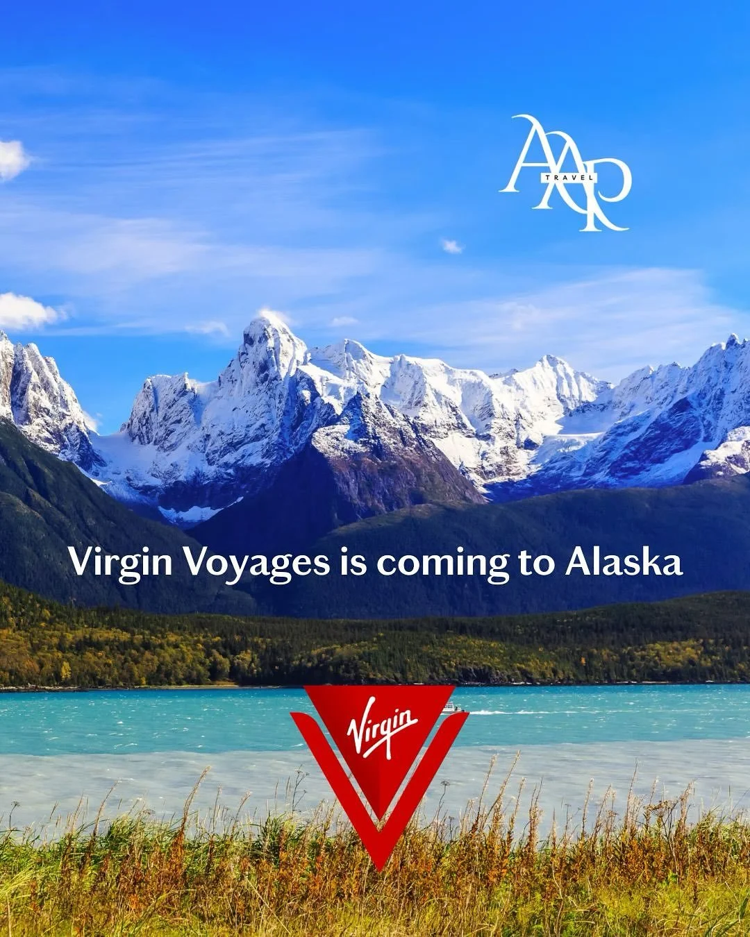 Attention PNW Friends! 🏔️🐻 Summer of 2026, the newest Virgin Voyages ship will be sailing out of Seattle on some very cool Alaska routes. Been thinking about an Alaska cruise but waiting for the right time or the right cruise? This is it! 🚢

Reach