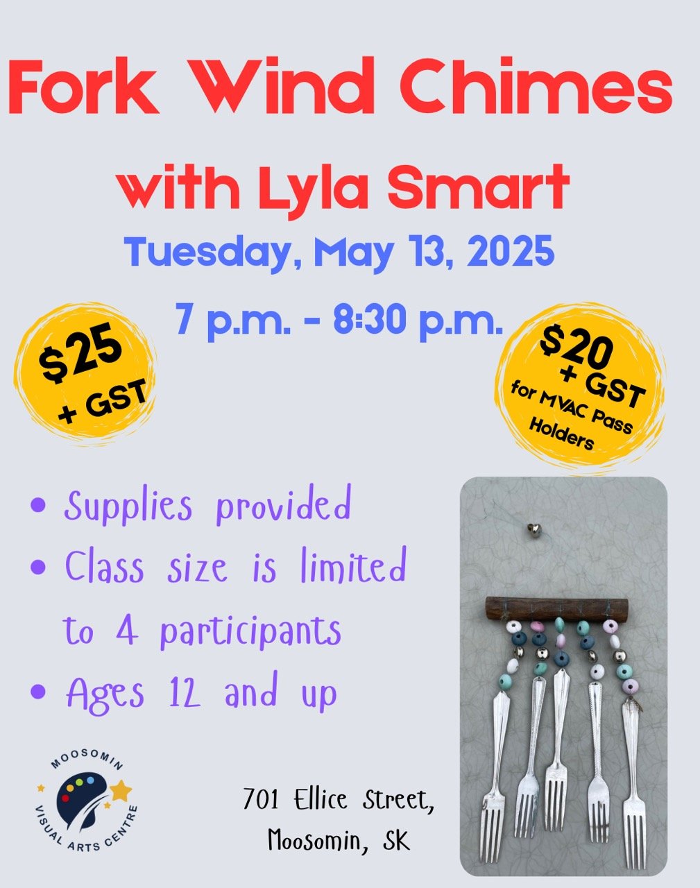 Fork Wind Chimes with Lyla Smart