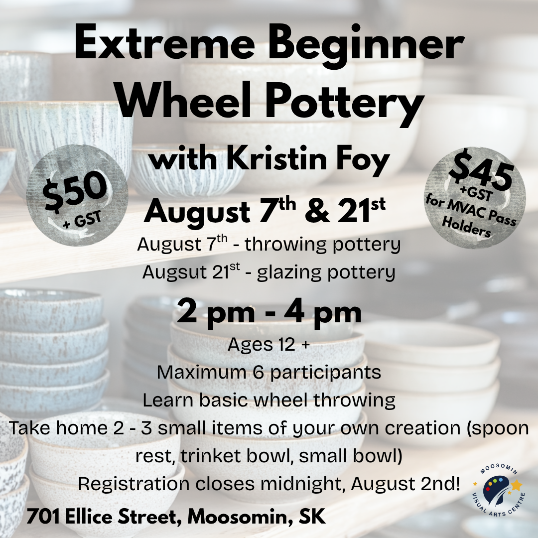 Extreme Beginner Wheel Pottery with Kristin Foy