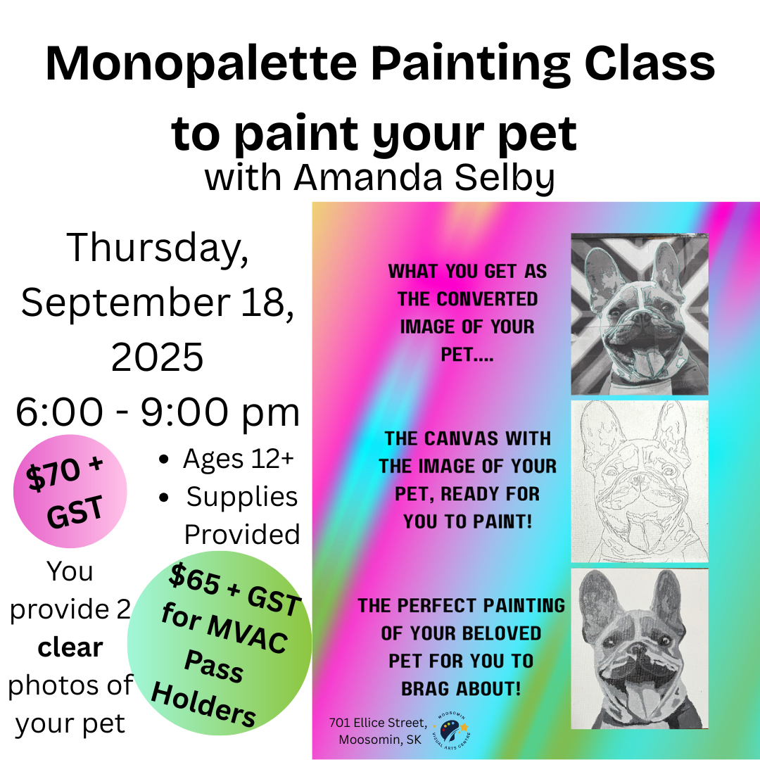 Monopalette Paint Your Pet Class with Amanda Selby