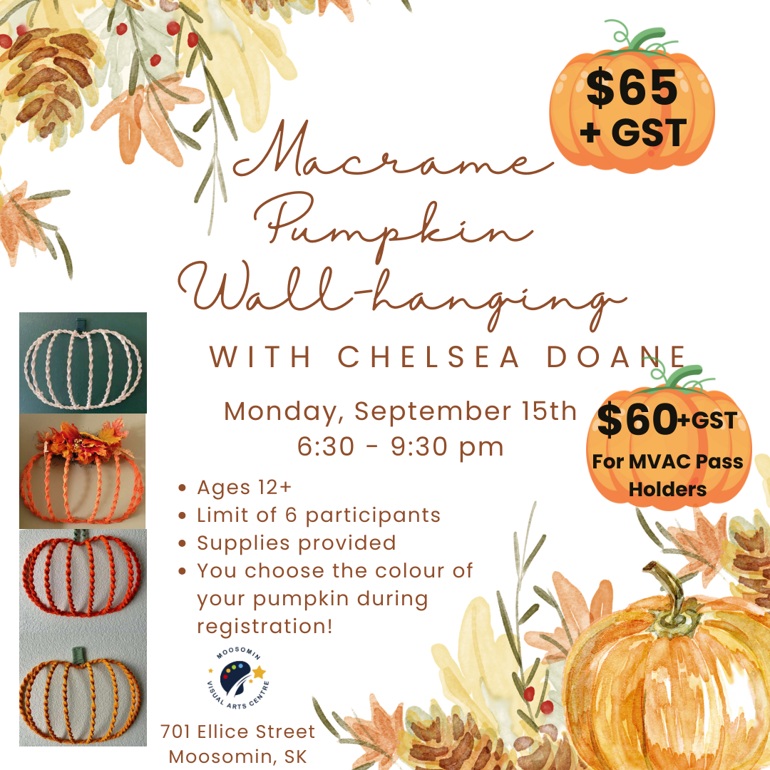 Macrame Pumpkin Wall-Hanging with Chesea Doane