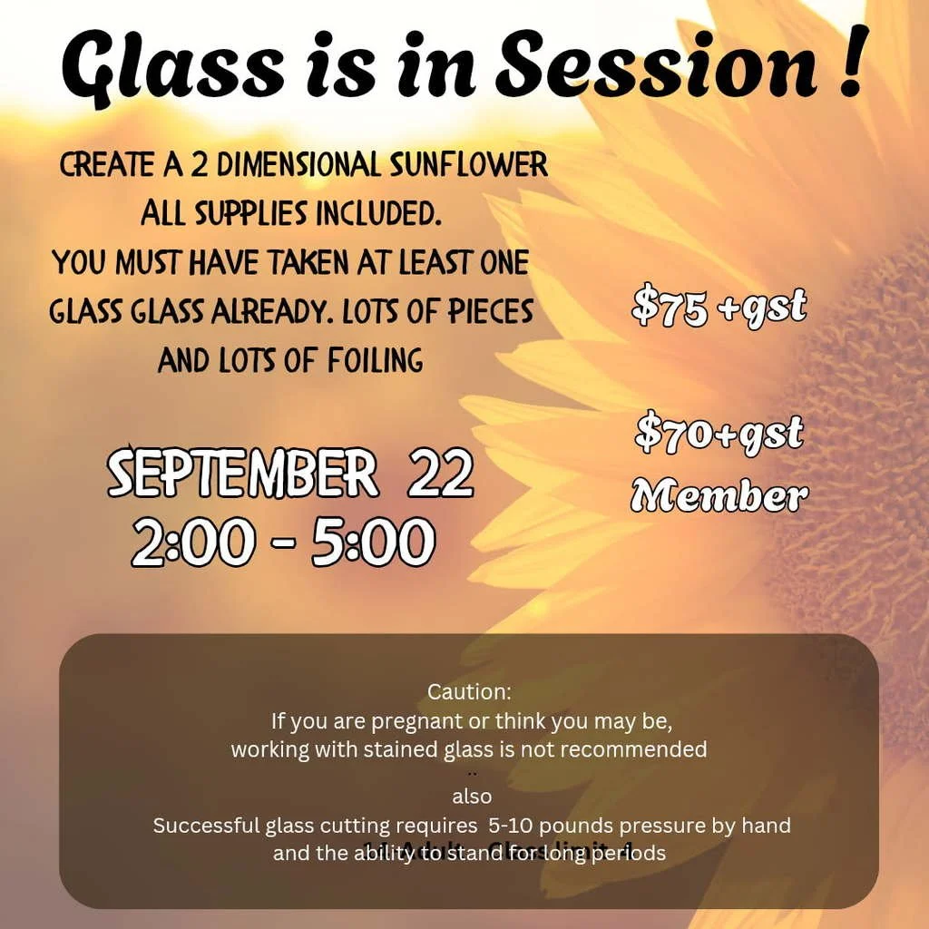 Afternoon Stained Glass 2-D Sunflower with Darlene Strong