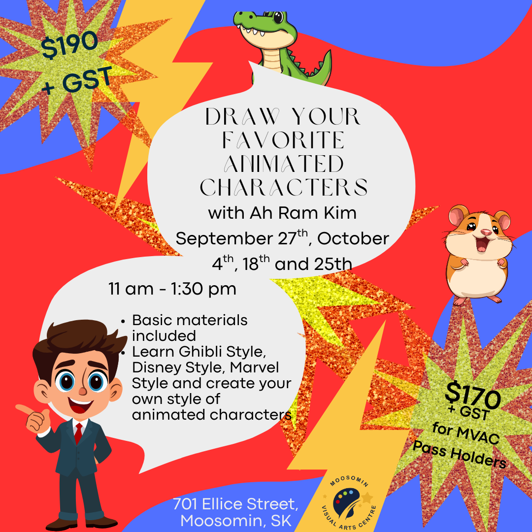 Draw Your Favorite Animated Characters with Ah Ram Kim