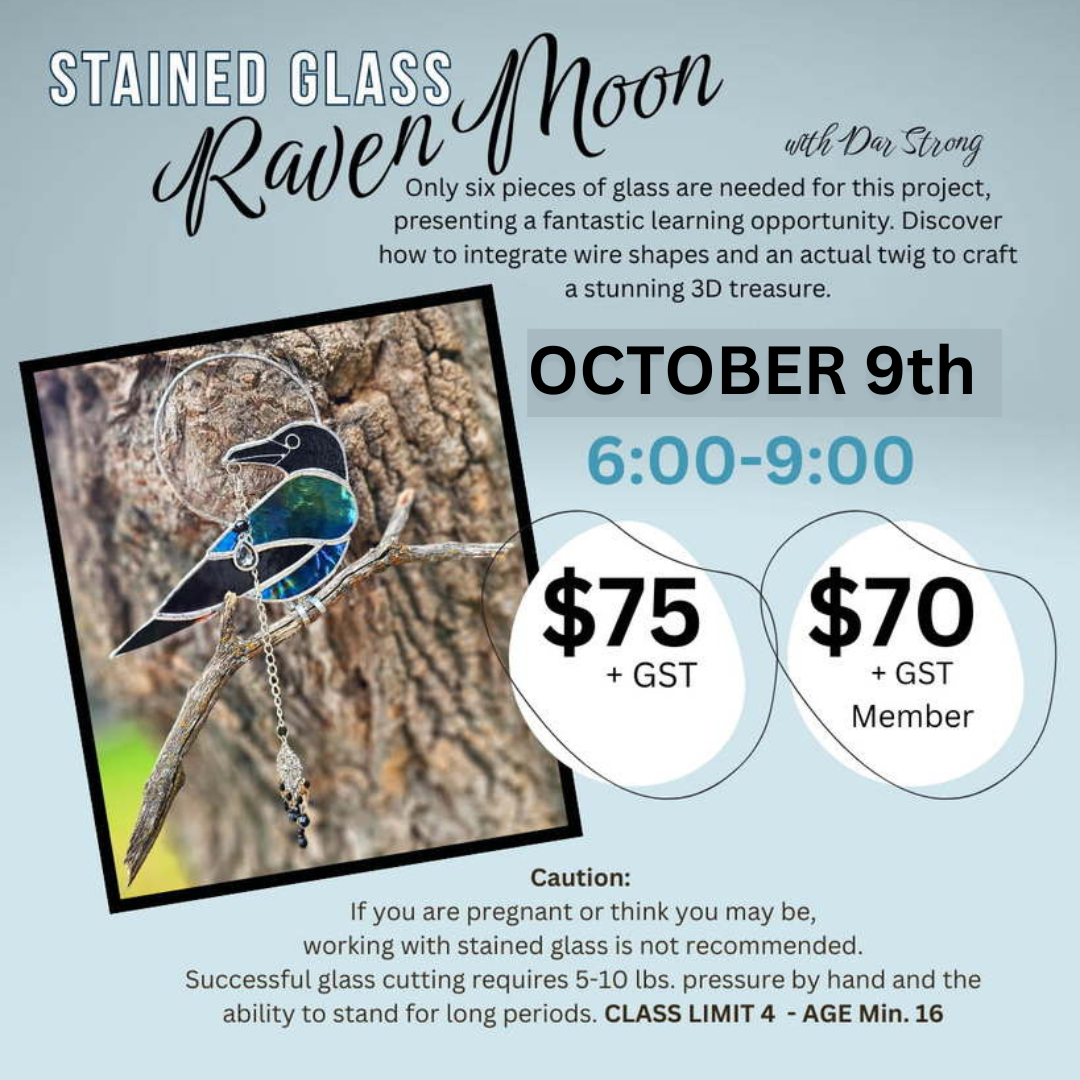 Round 2 - Evening Stained Glass - Raven Moon - with Darlene Strong