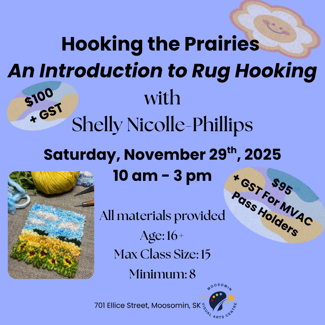 Hooking the Prairies - An Introduction to Rug Hooking with Shelly Nicolle-Phillips