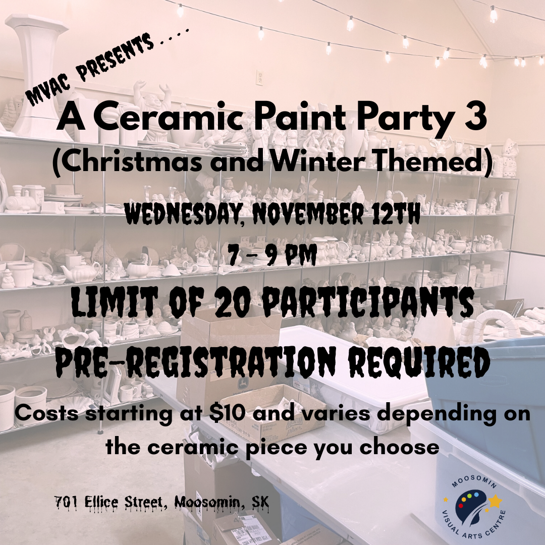Ceramic Paint Party 3 - Christmas and Winter Themed