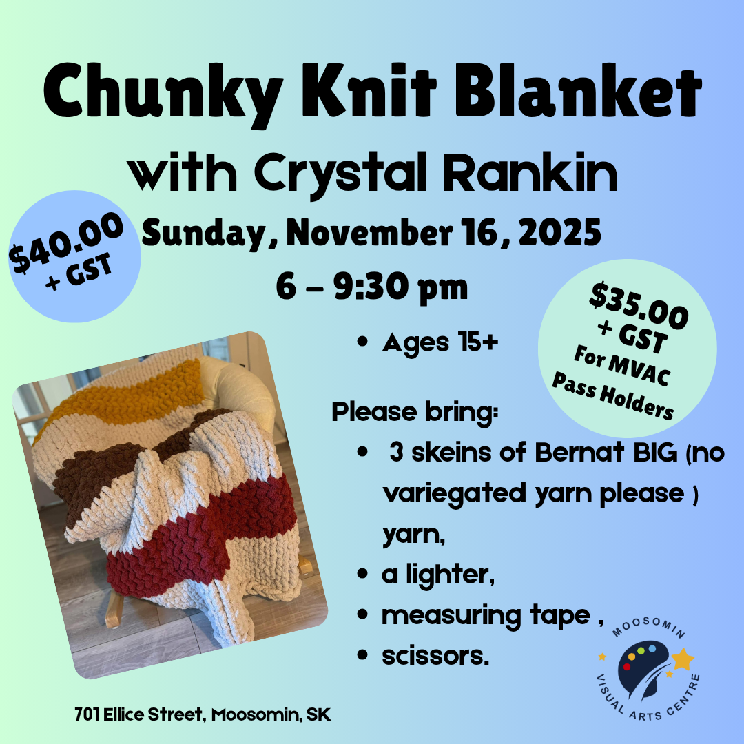 Chunky Knit Blanket with Crystal Rankin