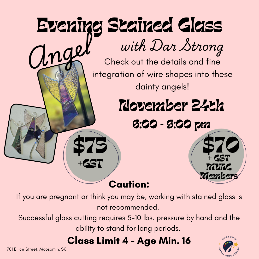 Evening Stained Glass Angel with Darlene Strong